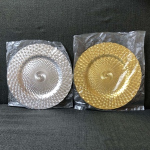 Or Argent Cuivre Rond Motifs Uniques Gravure Fine Polyvalent Bol à Fruits Plateau Décoratif Chargeur Plaques Cadeaux en Gros - Product Image 5