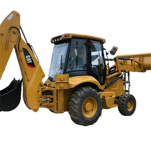 Chargeuse-pelleteuse <span class=keywords><strong>Caterpillar</strong></span> CAT416E d'<span class=keywords><strong>occasion</strong></span>, conforme aux normes EPA et CE, avec moteur Cat C4.4 et bras télescopique, en stock. - Product Image 1