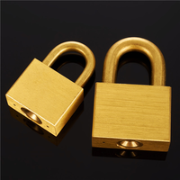 Cadenas à clé à lame en laiton, étanche, en acier et aluminium, pour la sécurité des portes – Vente chaude en usine