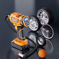 Compresseur d'air numérique sans fil AF 9825 pour pneus de voiture, 7,4 V, 150 PSI, pour gonflage des pneus et des articles gonflables