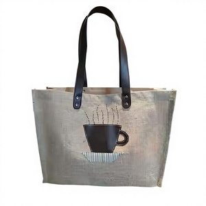 Laminated JUCO Carry Tote Webbing Handles Custom Printed Reusable Shopping <b>Gift</b> <b>Bag</b> Branding Eco Friendly Durable - Product Image 3
