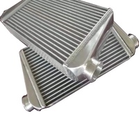 Échangeur de chaleur à ailettes en aluminium sur mesure pour système de refroidissement de turbocompresseur, utilisation automobile et industrielle
