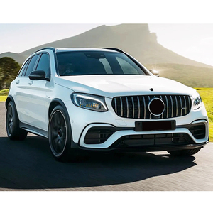 Kit de carrosserie de pièces automobiles Style GLC63 Pare-chocs avant pour <span class=keywords><strong>Mercedes</strong></span> Benz Classe <span class=keywords><strong>GLC</strong></span> X253 W253 2015 2016 2017 <span class=keywords><strong>2018</strong></span> 2019 GLC200 GLC300 - Product Image 3