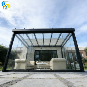 <span class=keywords><strong>Precio</strong></span> <span class=keywords><strong>de</strong></span> Fábrica, Solárium <span class=keywords><strong>de</strong></span> Aluminio, Impermeable, con Doble Capa <span class=keywords><strong>de</strong></span> Vidrio Templado, Jardín <span class=keywords><strong>de</strong></span> Invierno Personalizado, Prefabricado - Product Image 4