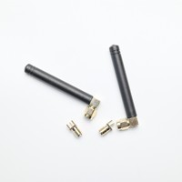 Antenne LoRa OEM d'usine 433 MHz 3 dBi SMA RP-SMA 50 mm 315M 433M 470M 510M -40~85 ° Module d'antenne de liaison de données sans fil personnalisé C