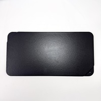 OEM ODM Barbecue rectangulaire mat en fonte Plaque de camping simple face