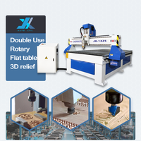 Machine à bois professionnelle JX 1300*2500mm 3 axes 4 axes Cnc Router Machine 1325 Wood Router pour bois et aluminium