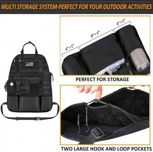 Échantillon Gratuit : Organisateur de Siège Arrière avec Pochettes et Panneau Molle pour Voiture – Housse de Protection pour Siège Arrière - Product Image 2
