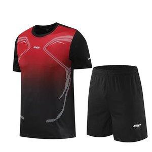 Custom <b>Printed</b> Logo Summer Sports Soccer Jersey New Plain Sportswear Heat-Transfer <b>Printing</b> Short Quick Dry for Football Players - Product Image 2