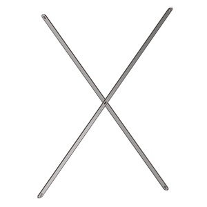 Système Fami Ar Stiffening Cross L 1050 H 2010 Vert Ral6011 pour supports - Product Image 1