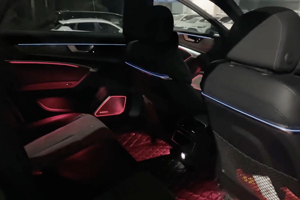 Kit d'éclairage d'ambiance LED 256 couleurs version européenne avec garniture de haut-parleur pour <span class=keywords><strong>Audi</strong></span> <span class=keywords><strong>A6</strong></span> A7 C8 - Accessoires automobiles - Product Image 6