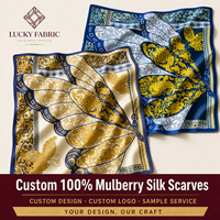 Élégant foulard en soie naturelle 110x110cm carré sergé couleur unie à pois pour femme, accessoire de cou et de cheveux, cadeau d'entreprise, commande en gros