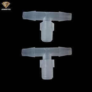 <strong>Customized</strong> 1/8&quot;NPT 1/4&quot;NPT Male Thread to 1/8&quot; 1/4&quot; Hose Barb Tee Shape Threaded <strong>Pipe</strong> <strong>Fittings</strong> 3 <strong>Ways</strong> Male Thread Tee Connector - Product Image 3