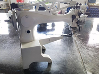 Nouvelle machine à coudre industrielle classique à pédale, plate, à une aiguille, pour la réparation de chaussures, avec moteur à construction métallique, pour petits usages domestiques