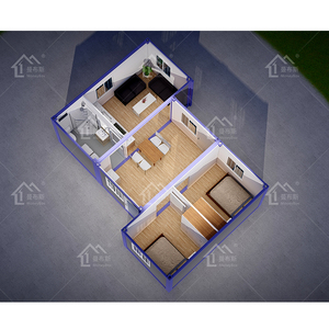 Resort di lusso <span class=keywords><strong>bungalow</strong></span> ville modulari prefabbricate design moderno piccole case prefabbricate casa contenitore staccabile per vivere - Product Image 4