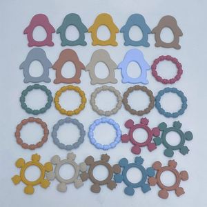 Bracelet de dentition en silicone pour bébé, nouveau design à boucle unique, 20 mm, qualité alimentaire, anti-sucette, stérilisable à l'eau bouillante, cadeau pour bébé - Product Image 2