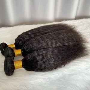 Extensiones de cabello humano liso rizado Trama cruda original para peinado de primera calidad - Product Image 5