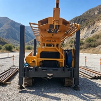 Foreuse hydraulique diesel DTH sur chenilles SL500S d'occasion, 220 m, pour puits d'eau