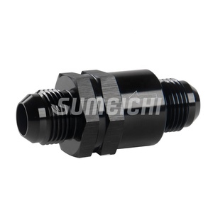 Sumeichi Đen nhôm-10 một đến AN10 bùng Inline kiểm tra van với thiết kế mùa xuân bên trong các bộ phận, không trở lại một cách - Product Image 3