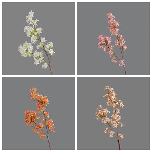 ดอกไม้ประดิษฐ์มาการองมู้ด สีม่วงไลแลค ขาว ชมพู ส้ม แชมเปญ สำหรับตกแต่งงานแต่งงานและบ้าน ขายส่งข้ามประเทศ MW91412 - Product Image 3