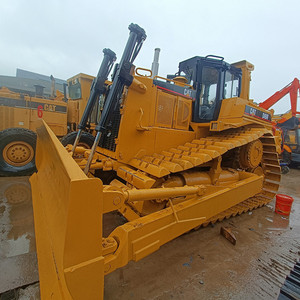 รถดันดินตีนตะขาบ Caterpillar D8R มือสองจากญี่ปุ่นแท้ เครื่องยนต์ CAT 3406 พร้อมปั๊มและมอเตอร์ริปเปอร์ สำหรับงานก่อสร้างปรับระดับพื้นดิน ปี 2023 - Product Image 1