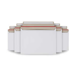 ซองจดหมายสีขาวแบบแข็งขนาดใหญ่9x12สำหรับส่งจดหมายแบบกำหนดเอง - Product Image 5