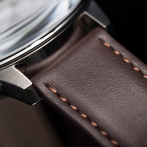 Montre pour homme en acier inoxydable avec double fuseau horaire, cristaux minéraux et mouvement à quartz, pour les villes du <span class=keywords><strong>monde</strong></span> entier - Product Image 4
