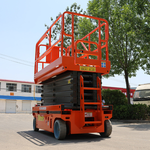 Elevador de tijera portátil 6m 8m 10m 12m Elevador de tijera Elevador Plataforma de elevación hidráulica <span class=keywords><strong>m</strong></span>óvil - Product Image 5