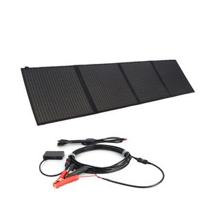 Panneau <span class=keywords><strong>solaire</strong></span> monocristallin pliable portable étanche 200W à prix abordable <span class=keywords><strong>pour</strong></span> les campeurs en extérieur avec une efficacité de 22,5% - Product Image 1