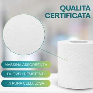 Rotoli di Carta Igienica BulkySoft, 130 Fogli, Confezione da 12, Qualità Classica Professionale - Product Image 5