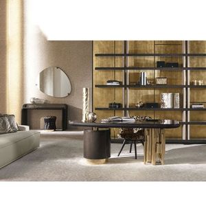 Scrivania Semplice Italiana Post-moderna per Villa, Ufficio, Studio, Design Elettrico, Lusso Leggero, Scrivania per Computer di Alta Gamma - Product Image 5