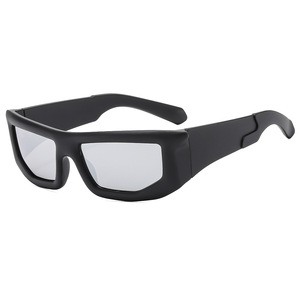 Psn <b>Square</b> <b>Sunglasses</b> Full Rim Uv400 Light Weight Y2k Style Unisex Adult Casual - Product Image 5