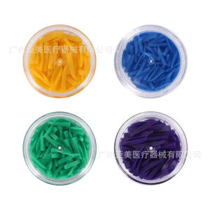 Cepillos Interdentales de Plástico para Uso Dental, 100 Piezas, Cuñas para la Cavidad Bucal, Cuñas Dentales Coloridas, Cepillos Interdentales, 100 Piezas/Caja - Product Image 2
