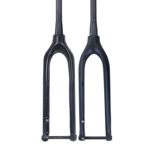 Sin logotipo Full Carbon T800 <span class=keywords><strong>MTB</strong></span> 27,5 <span class=keywords><strong>29</strong></span> <span class=keywords><strong>Horquilla</strong></span> rígida Boost 15*100mm Eje 27,5 Suspensión de bicicleta de montaña Freno de disco de dirección recta - Product Image 5