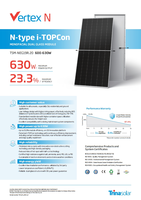 Panneaux solaires monocristallins bifaciaux de type N Topcon à haute efficacité photovoltaïque Longi Jinko JA Trina Cana-dian 600 Watt 600W