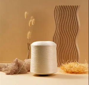 MVS NE 32/1 70% filato misto a vortice bianco grezzo in poliestere e viscosa 30% per maglieria e tessitura - Product Image 1