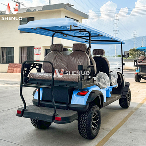 Neuer 6-Sitzer elektrischer Golf wagen 72V 5KW Stahl motor Blei-Säure-Batterie 90km Reichweite Club Car EEC Follow Me Modifikationen Handbuch - Product Image 3
