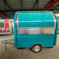Petit Food Truck Cuisine Boissons Entièrement Équipé, Remorque de Restauration Mobile à Vendre – Grande Promotion aux États-Unis