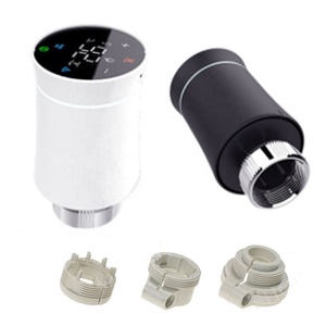 Vanne de radiateur à commande thermostatique intelligente Zigbee, <span class=keywords><strong>thermostat</strong></span> numérique moderne, connectivité Tuya pour <span class=keywords><strong>les</strong></span> systèmes de chauffage au sol - Product Image 2