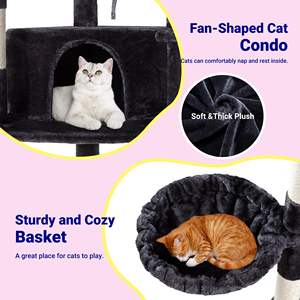 Torre Multilivello per Gatti Grandi 2026, Albero da Arrampicata Extra <span class=keywords><strong>Large</strong></span> Personalizzato dal Produttore - Product Image 3