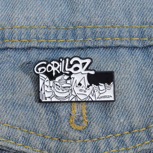 Broche Metálico Creativo <span class=keywords><strong>de</strong></span> la Banda <span class=keywords><strong>de</strong></span> Rock Gorillaz, Souvenir Musical <span class=keywords><strong>de</strong></span> la Orquesta Virtual, Pin para Solapa <span class=keywords><strong>de</strong></span> Esmalte <span class=keywords><strong>de</strong></span> Inglaterra, Reino Unido - Product Image 5