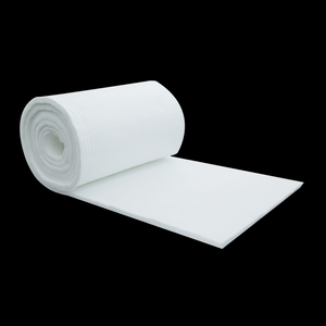 Nhiệt độ cao 1600 C chăn chịu lửa sản phẩm sợi gốm đa tinh thể <span class=keywords><strong>mullite</strong></span> sợi chăn cho lò sưởi - Product Image 3