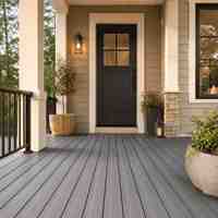 Planches de terrasse en WPC à rainures et languettes, revêtement composite extérieur sans joint pour balcon, patio, terrasse, fourniture pour projets