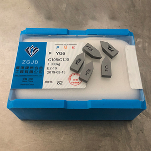 <span class=keywords><strong>Yg6</strong></span> C120/C105 Carbide chèn bê tông Carbide brazed tip Carbide Hàn chèn - Product Image 6