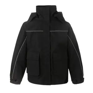 Bahar özel moda iş ceket erkekler ve kadınlar için hafif kargo ceket pamuk açık ceket