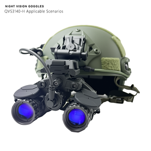 Gafas de Visión Nocturna Binoculares Profesionales QCNV QVS3140-<span class=keywords><strong>H</strong></span> FOM1200+ con Intensificador de Imagen Gen2+ para Observación, Suministro de Fábrica - Product Image 1