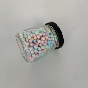 Mini <span class=keywords><strong>pot</strong></span> très mignon, <span class=keywords><strong>petit</strong></span> <span class=keywords><strong>pot</strong></span> en verre bon marché pour pudding, crème, beurre avec couvercle en métal 50 ml - Product Image 5
