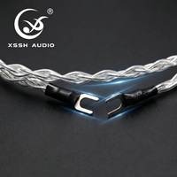 Câble de mise à la terre Y-plug plaqué argent de qualité supérieure, faible bruit, pour audio-vidéo HiFi LP, compatible DIY et OEM pour systèmes audio et sonores