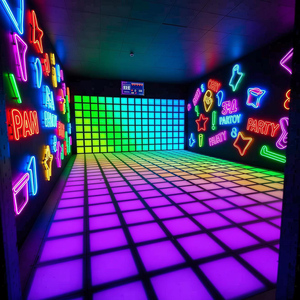 Gioco Interattivo con Pavimento LED - Giochi da Pavimento Attivi <span class=keywords><strong>per</strong></span> Intrattenimento di <span class=keywords><strong>Feste</strong></span> <span class=keywords><strong>per</strong></span> Bambini e <span class=keywords><strong>Adulti</strong></span> - Product Image 2
