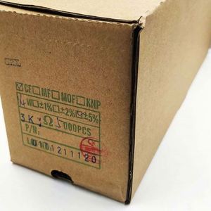 Factory Direct CF1/4W-3Kohm5% T52 1/4W Resistors Carbon Film Resistors 3Kohm 5% 1/4W - Product Image 1